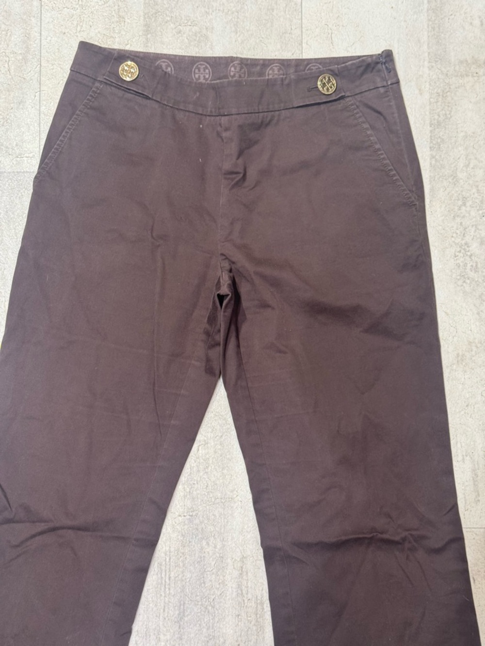 Tory Burch brown Boot Cut Pants - Picture 3 of 4